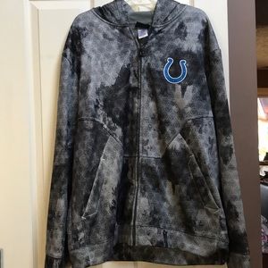 COLTS- hooded sweatshirt